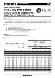Free Delay Time Setting CMOS Voltage Detector IC BD52