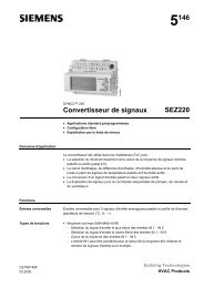 5146 Convertisseur de signaux SEZ220 - Dupont Sanitaire