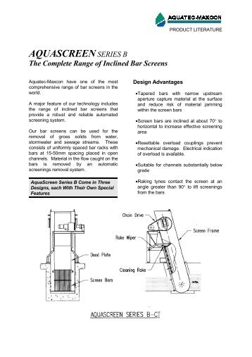 AquaScreen Series B - Aquatec Maxcon