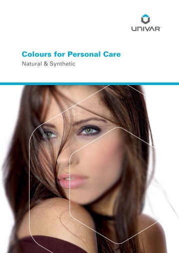 Colours for Personal Care Brochure - Univar Colour