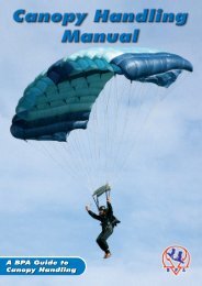 Canopy Handling Manual - British Parachute Association