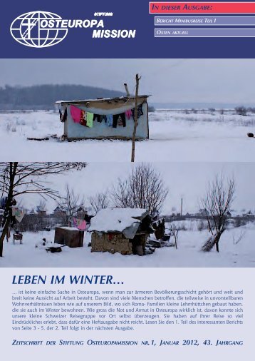 leBen iM WinteR… - Osteuropamission Schweiz