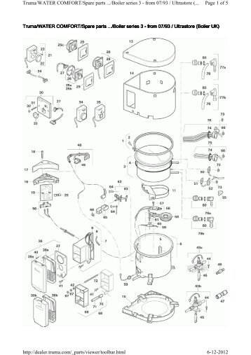 Page 1 of 5 Truma/WATER COMFORT/Spare parts .../Boiler series 3 ...