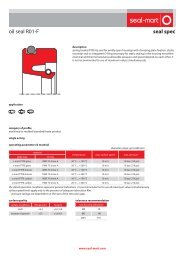 seal spec oil seal R01-F - seal-mart