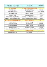 OTC-2013 Herren 2A Runde 1 SV KOLBNITZ TC ASKOE ...