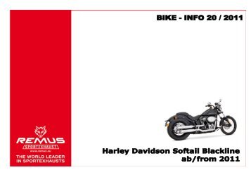REMUS NEWS 20 Harley Davidson Blackline FXS Mod.11