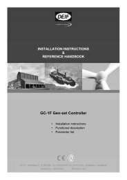 GC-1F Gen-set Controller