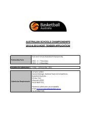 australian schools championships 2012 & 2013 host tender