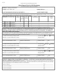 Direct Deposit Form for NYS Employees Section B: Account Type