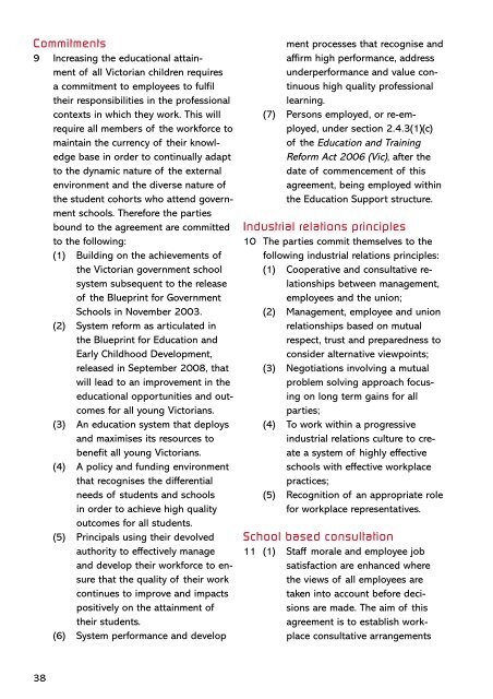 implementation guide - Australian Education Union, Victorian Branch