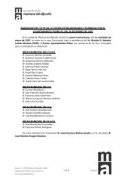 02-Acta 26 enero 2007 - Ayuntamiento de Mairena del Aljarafe