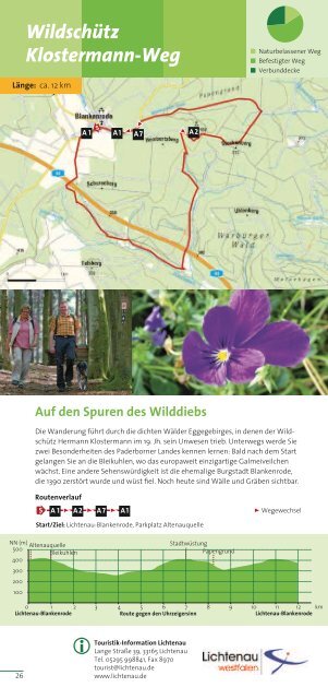 ①Tourist Information Paderborn - Paderborner Land