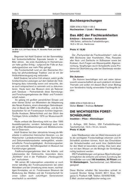 1/2008 - Der Verband Österreichischer Förster