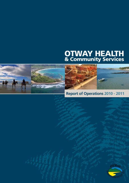 Report of Operations - South West Alliance of Rural Health