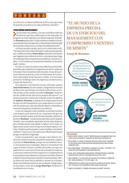 un nuevo mundo: construyendo la empresa del futuro - revista iese.