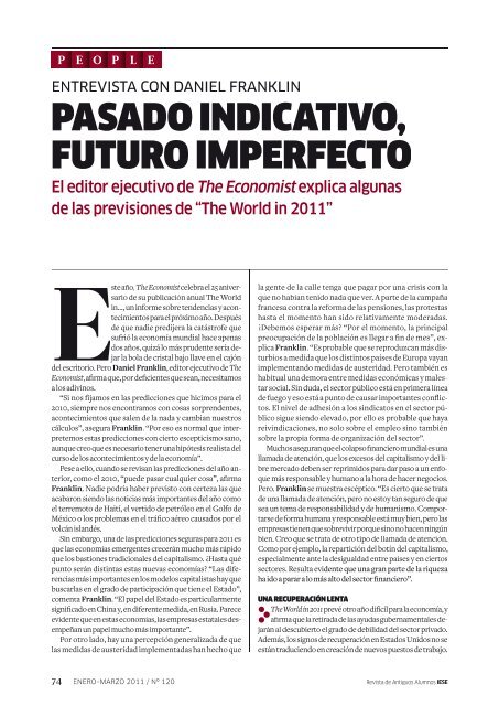 un nuevo mundo: construyendo la empresa del futuro - revista iese.