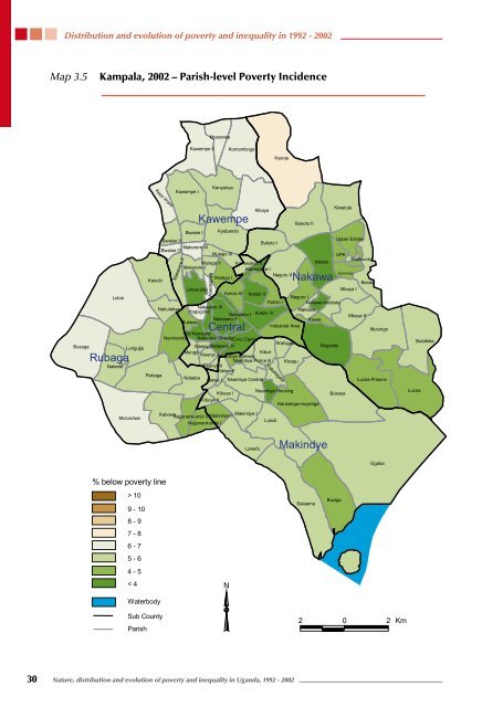 Nature, Distribution and Evolution of Poverty & Inequality in Uganda