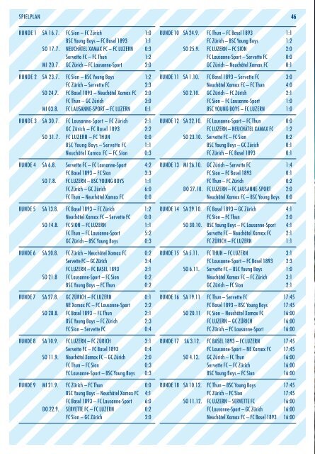 Ausgabe 9 - FC Luzern