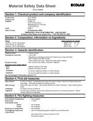 Colgate Toothpaste Sds Sheet.pdf MSDS Sheets - Colgate-Palmolive