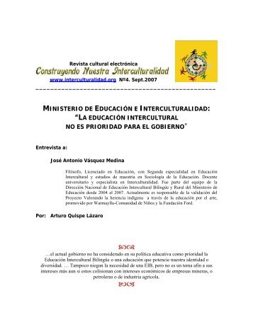 Versión PDF - Construyendo nuestra Interculturalidad