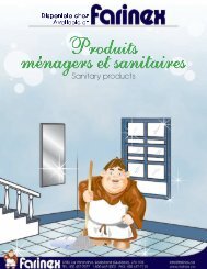 Sanitary products - Farinex