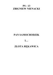 13 - Pan Samochodzik i Złota Rękawica - Zbigniew Nienacki