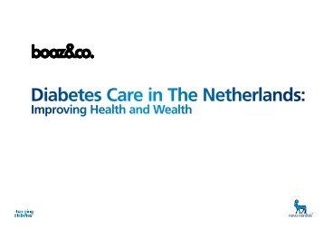 Diabetes Care in The Netherlands: - Novo Nordisk