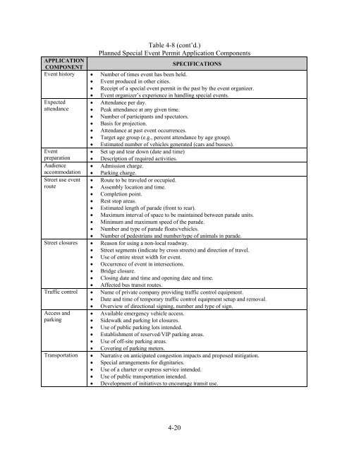 managing travel for planned special events - FHWA Operations ...