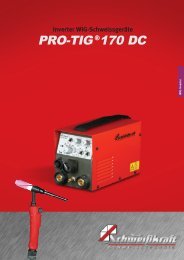 PRO-TIGÂ®170 DC - Schweiss-Shop.de