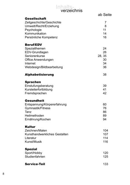 Die Druckerei in Eutin - Volkshochschule Eutin