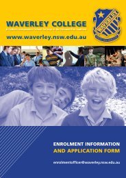 Download this publication as PDF - Waverley College