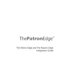 The Patron Edge and The Raiser's Edge ... - Blackbaud, Inc.