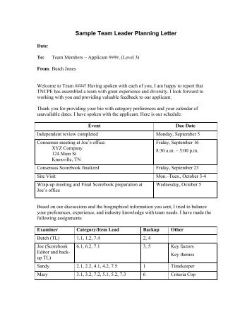 Sample Team Leader Planning Letter.pdf