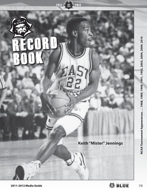 RECORD BOOK - ETSUBucs.com