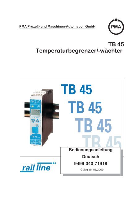 TB 45-1 - Vetter GmbH Mess