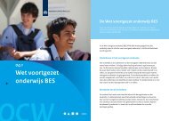 Wet voortgezet onderwijs BES - Rijksdienst Caribisch Nederland