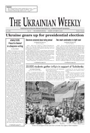 in Ukraine? - The Ukrainian Weekly