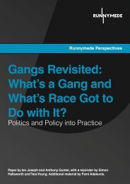Gangs Revisited: What's a Gang and What's ... - Runnymede Trust