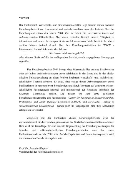 Forschungsbericht 2004 - OPUS-Datenbank