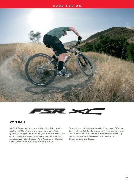 Specialized fsr cheap xc 2008