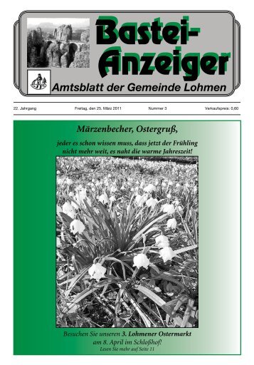 Amtsblatt der Gemeinde Lohmen