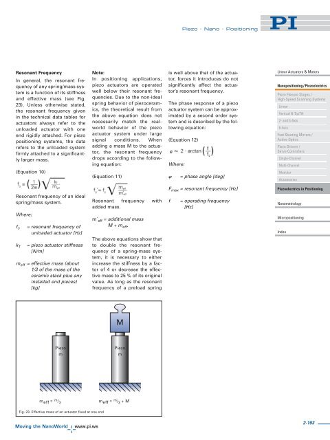 Piezoelectrics in Positioning - PZT & Piezo Actuators: Sub ...