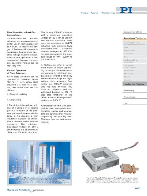 Piezoelectrics in Positioning - PZT & Piezo Actuators: Sub ...