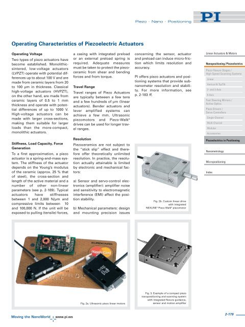 Piezoelectrics in Positioning - PZT & Piezo Actuators: Sub ...