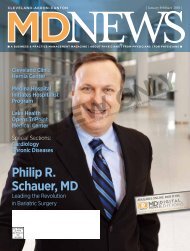 Philip R. Schauer, MD - M.D. News