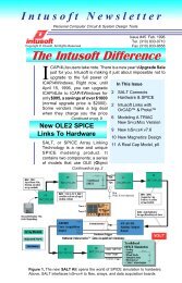 The Intusoft Difference