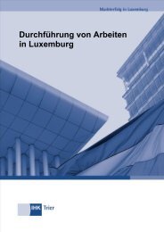 Durchführung von Arbeiten in Luxemburg - Wirtschaftsportal der ...