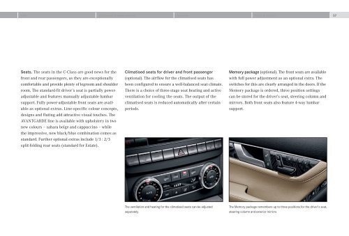 Download C-Class brochure (PDF) - Mercedes-Benz