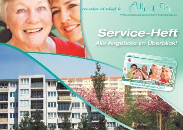 Service-Heft - Wohnungsbaugenossenschaft Friedrichshain eG