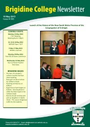 Issue 06 May 10th 2013 - Brigidine College Randwick